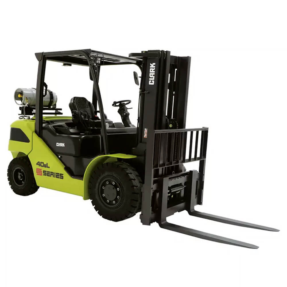 Forklift unloading commercial goods from a lorry in Slough